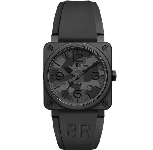 Replica Bell and Ross br0392 Watch BR 03-92 BLACK CAMO BR0392-CAMO-CE/SRB